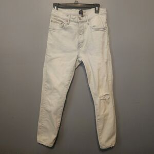 PURPLE BRAND P001 Light Wash skinny jeans 31 Distressed New w/ Defect